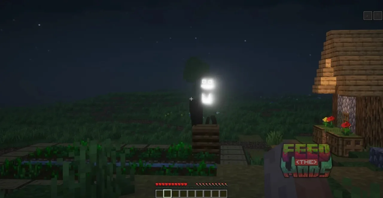 The Damned smiling at the player