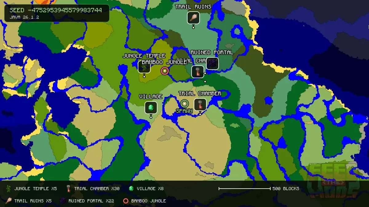 Spawn overview for seed -4752953945579983744