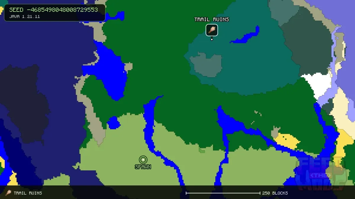 Trail Ruins at 240, -400