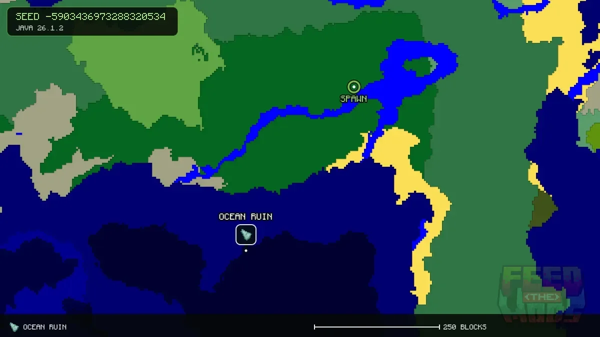 Ocean Ruin at -304, 336