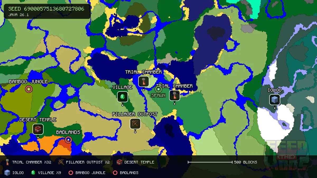 Spawn overview for seed 6900057513680727806