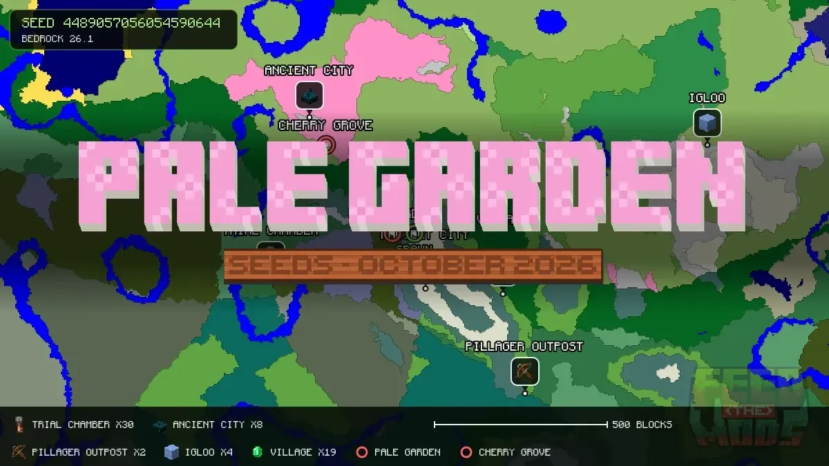 10 Best Pale Garden Seeds in Minecraft (October 2026)