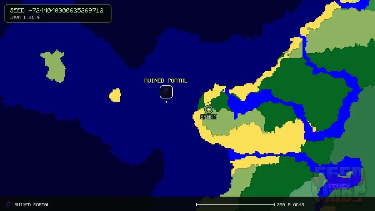 Ruined Portal at 384, 96