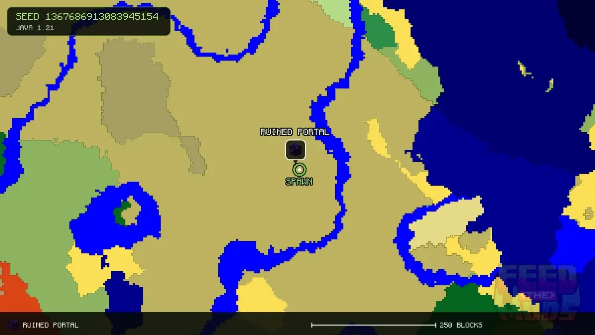 Ruined Portal at 0, 0