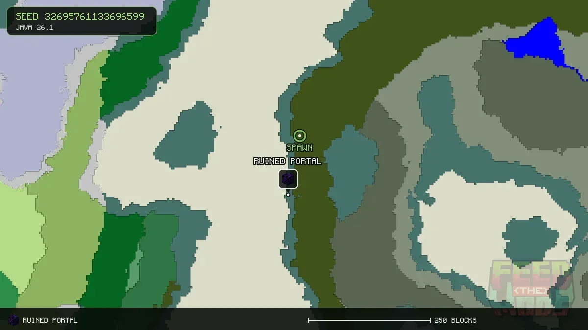 Ruined Portal at 144, 128