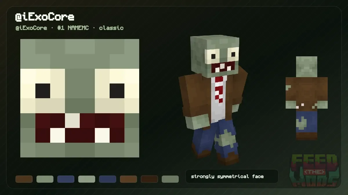 @iExoCore Minecraft skin (@iExoCore)
