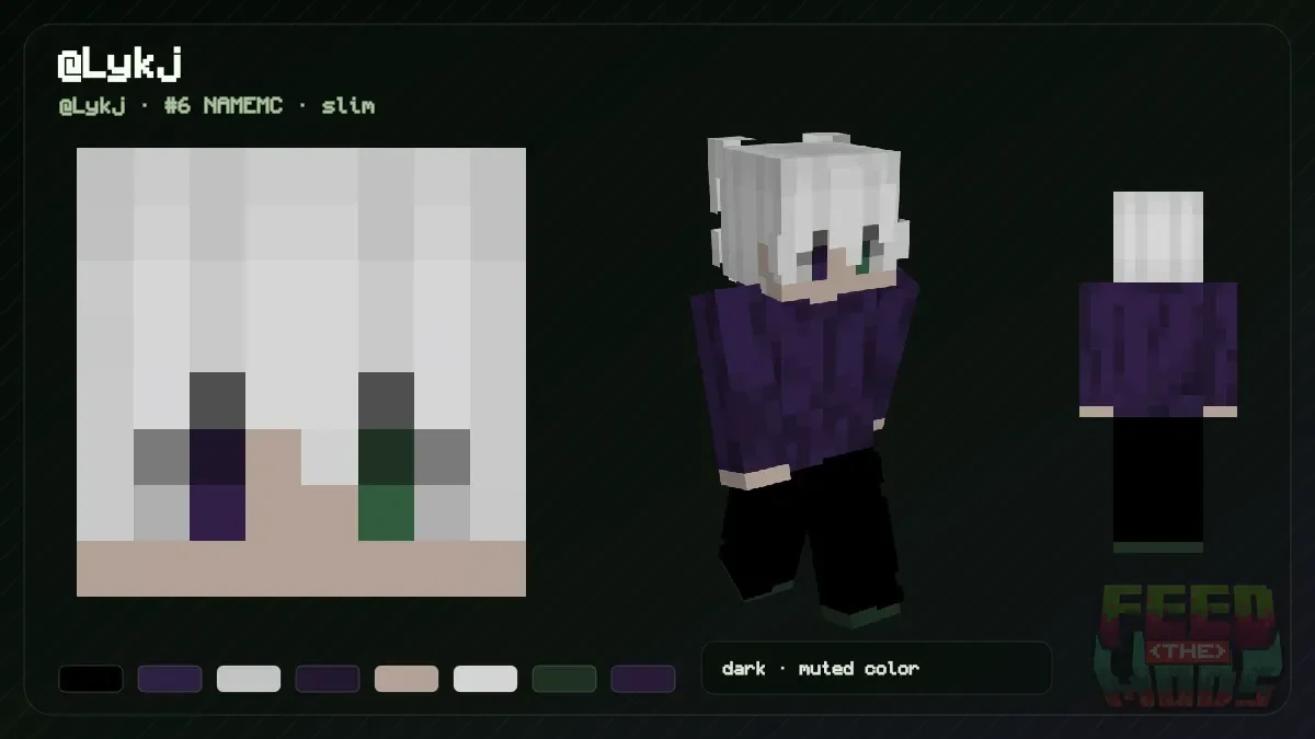 @Lykj Minecraft skin (@Lykj)