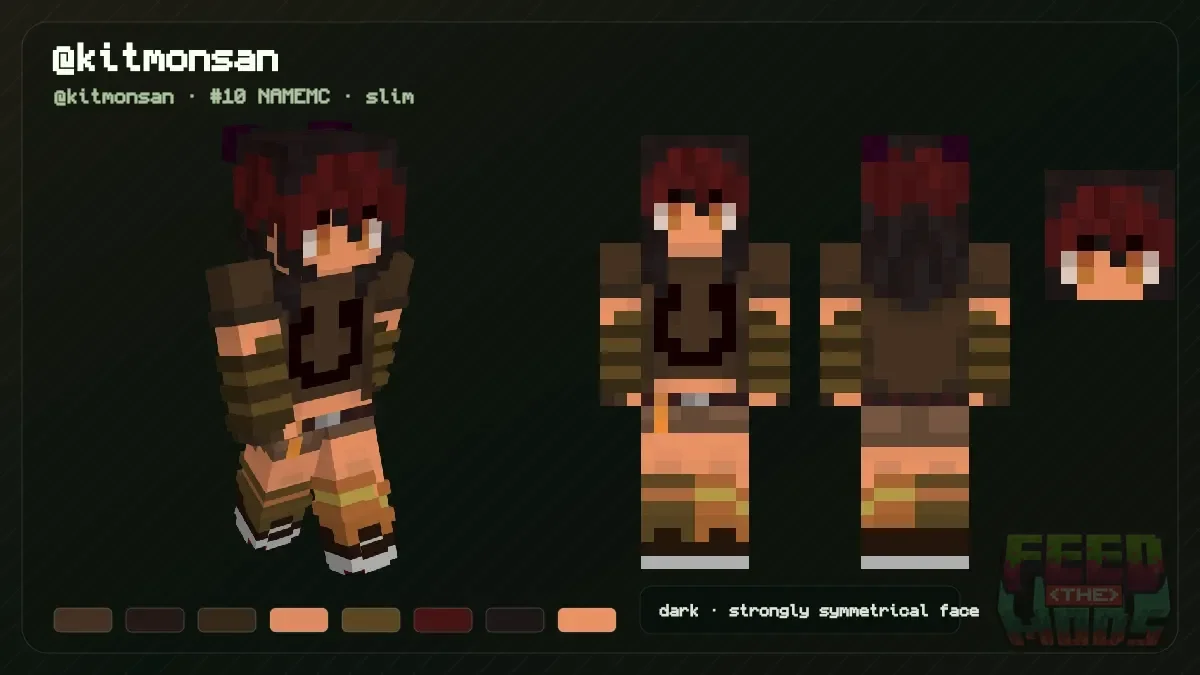 @kitmonsan Minecraft skin (@kitmonsan)