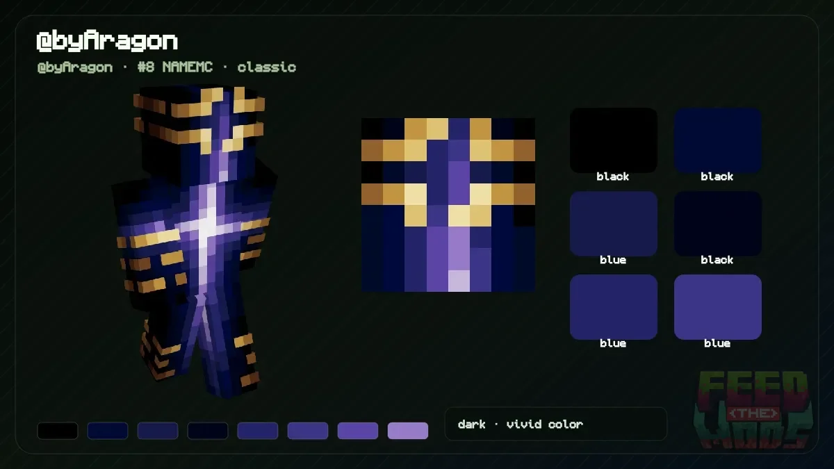 @byAragon Minecraft skin (@byAragon)