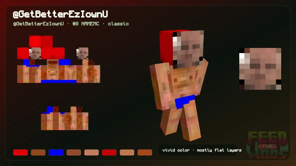 @GetBetterEzIownU Minecraft skin (@GetBetterEzIownU)