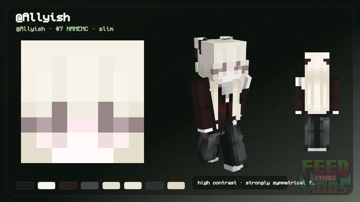 @Allyish Minecraft skin (@Allyish)
