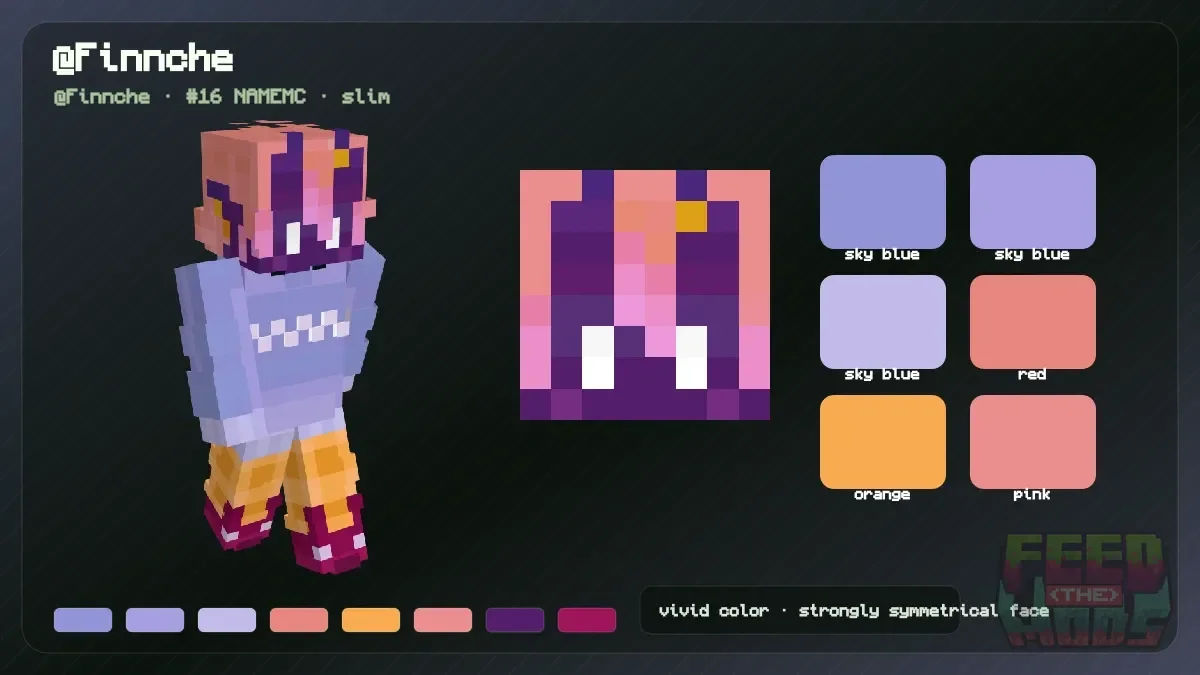 @Finnche Minecraft skin (@Finnche)