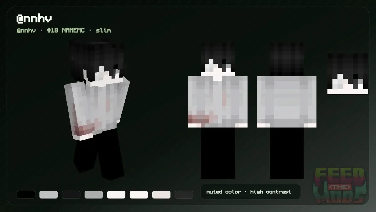 @nnhv Minecraft skin (@nnhv)