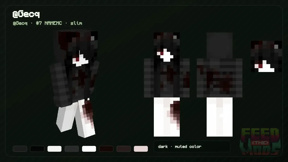 @Gecq Minecraft skin (@Gecq)