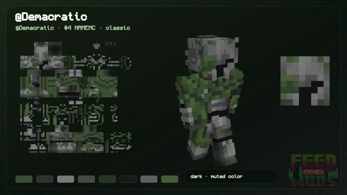 @Demacratic Minecraft skin (@Demacratic)