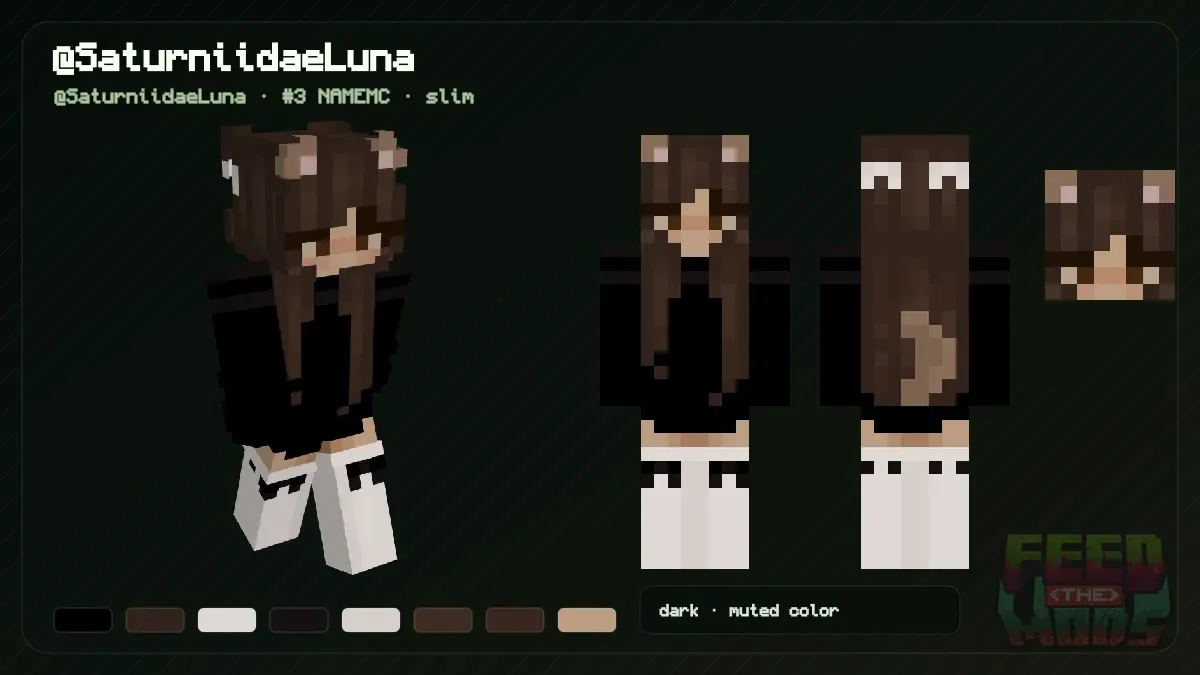 @SaturniidaeLuna Minecraft skin (@SaturniidaeLuna)