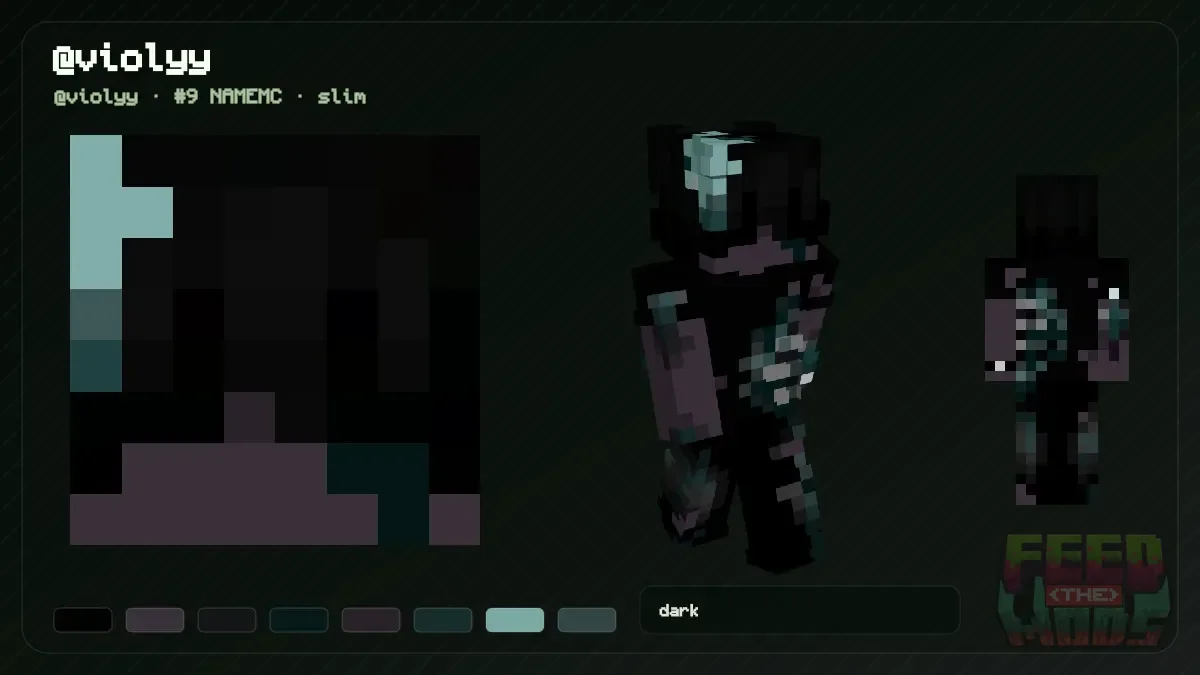 @violyy Minecraft skin (@violyy)