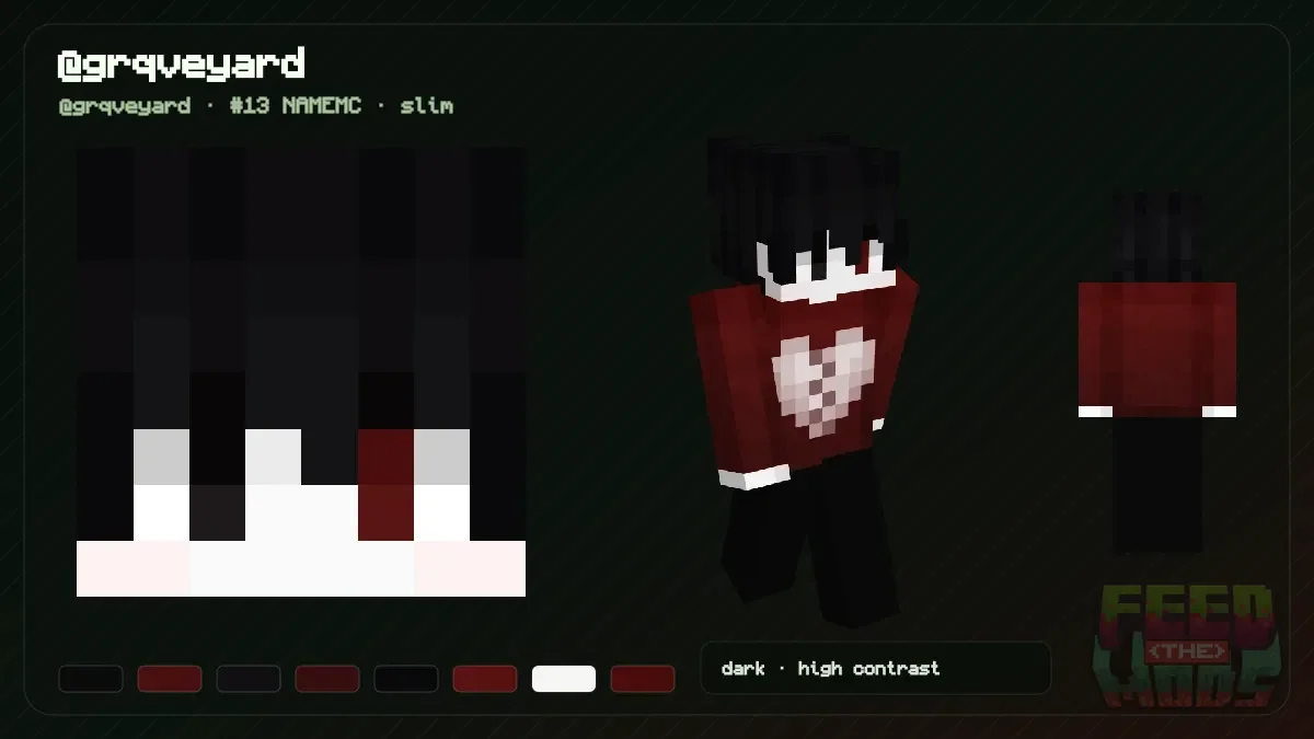 @grqveyard Minecraft skin (@grqveyard)