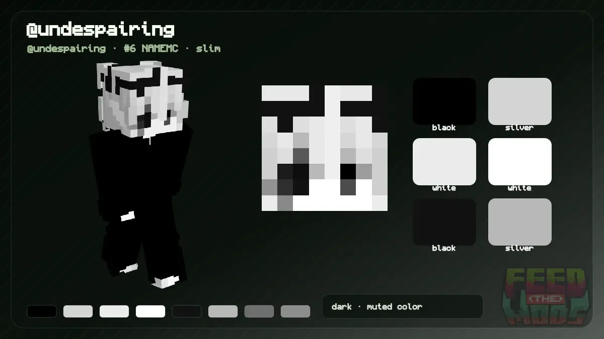 @undespairing Minecraft skin (@undespairing)