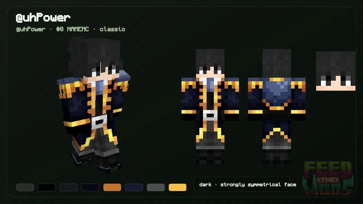 @uhPower Minecraft skin (@uhPower)