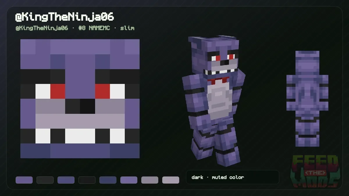 @KingTheNinja06 Minecraft skin (@KingTheNinja06)