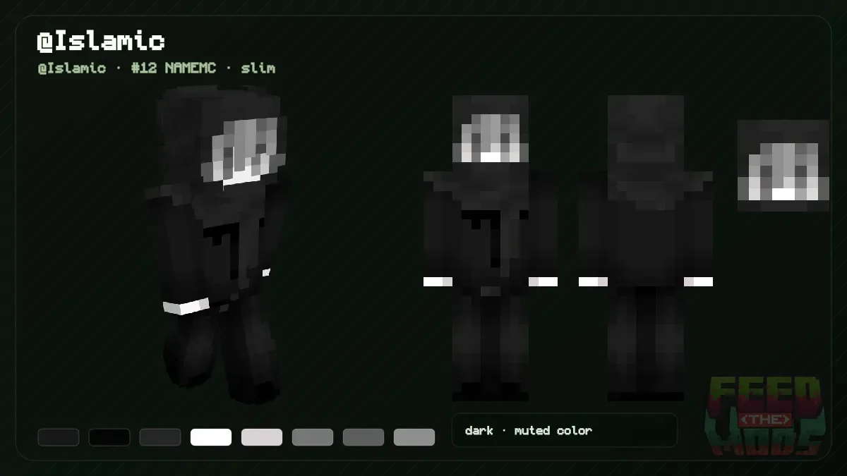 @Islamic Minecraft skin (@Islamic)