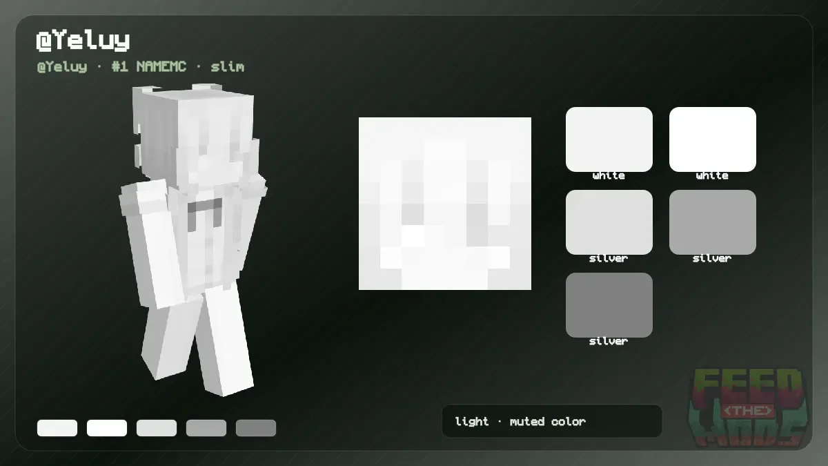 @Yeluy Minecraft skin (@Yeluy)