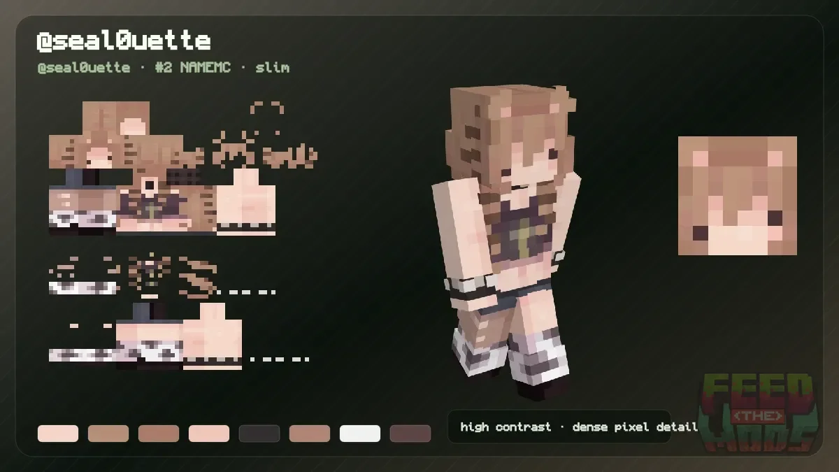 @seal0uette Minecraft skin (@seal0uette)