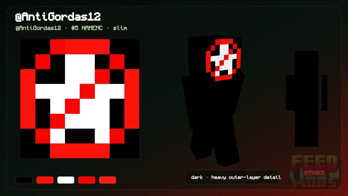 @AntiGordas12 Minecraft skin (@AntiGordas12)