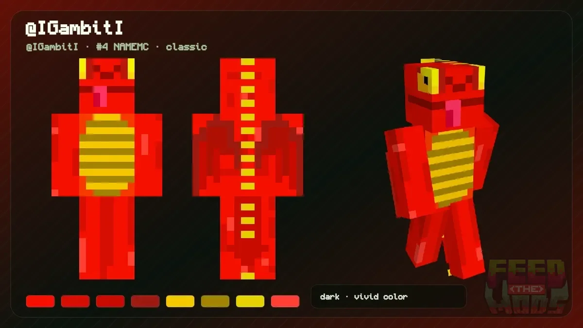 @IGambitI Minecraft skin (@IGambitI)