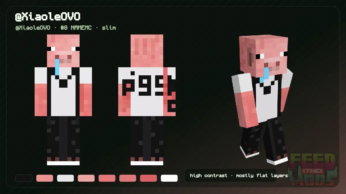 @XiaoleOVO Minecraft skin (@XiaoleOVO)