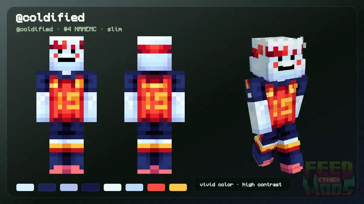 @coldified Minecraft skin (@coldified)