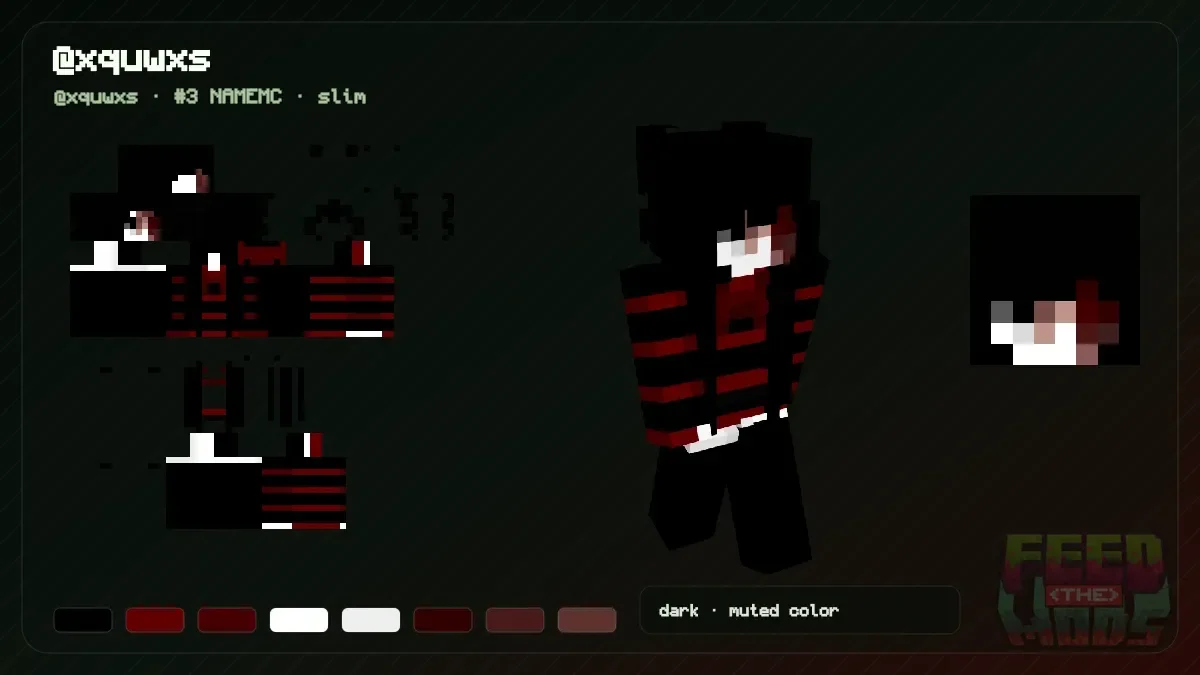 @xquwxs Minecraft skin (@xquwxs)