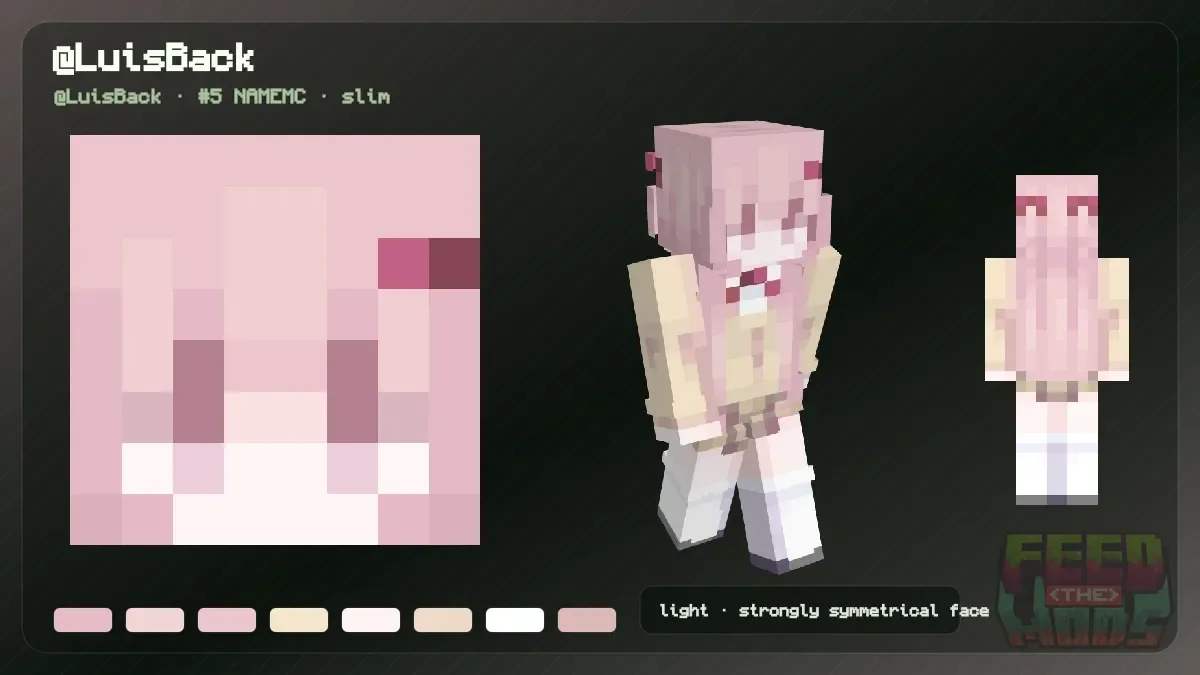 @LuisBack Minecraft skin (@LuisBack)