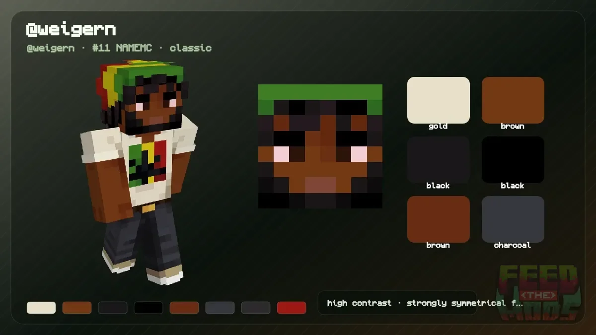 @weigern Minecraft skin (@weigern)