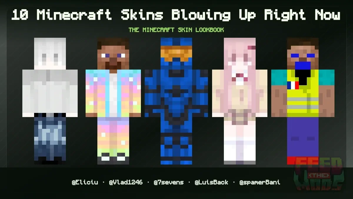 10 Minecraft Skins Blowing Up Right Now (October 2026)