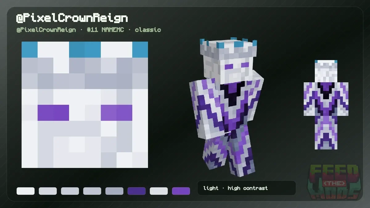 @PixelCrownReign Minecraft skin (@PixelCrownReign)