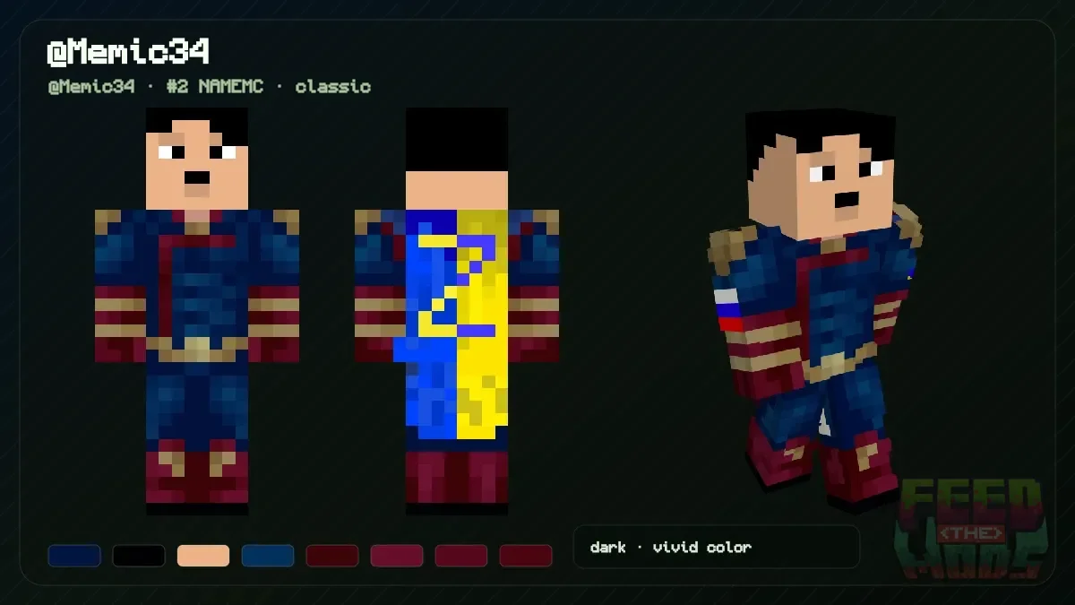 @Memic34 Minecraft skin (@Memic34)