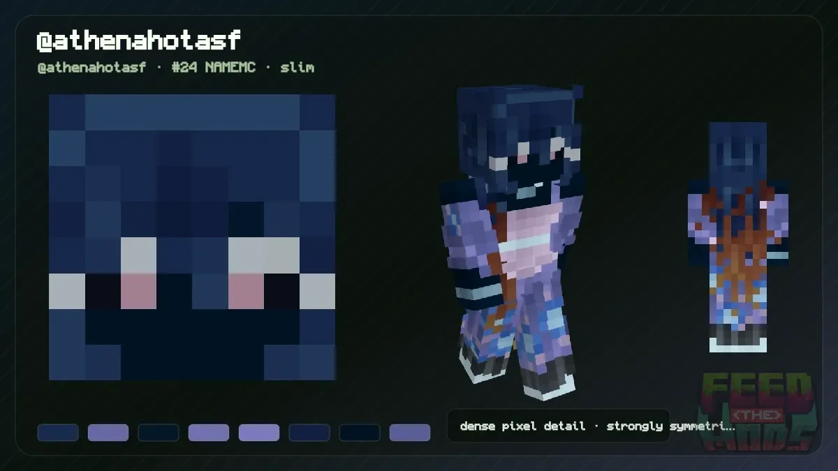 @athenahotasf Minecraft skin (@athenahotasf)