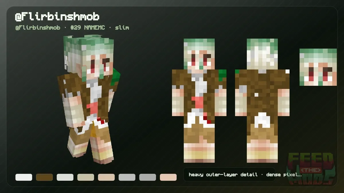 @Flirbinshmob Minecraft skin (@Flirbinshmob)