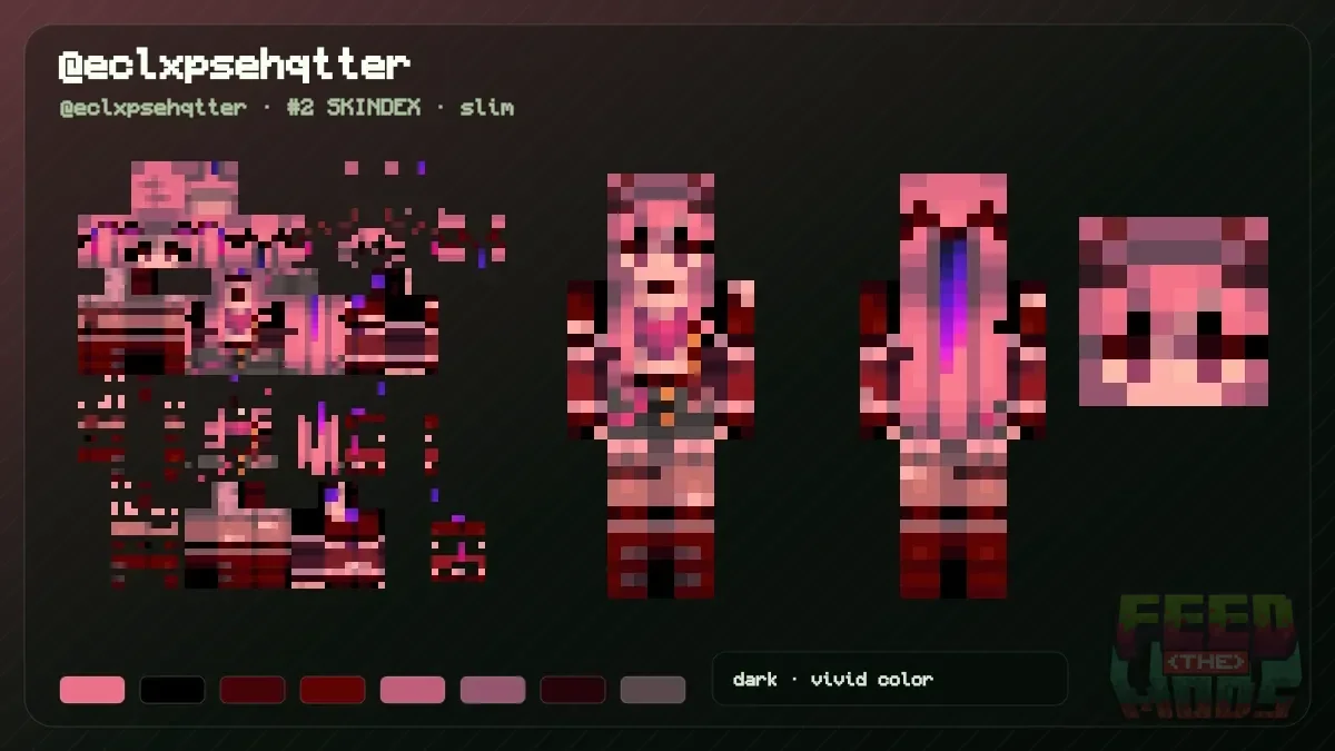 @eclxpsehqtter Minecraft skin (@eclxpsehqtter)
