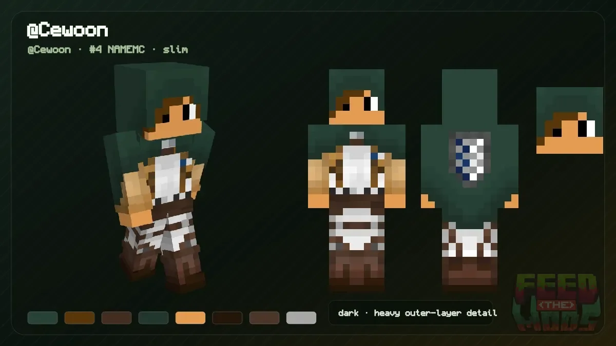 @Cewoon Minecraft skin (@Cewoon)