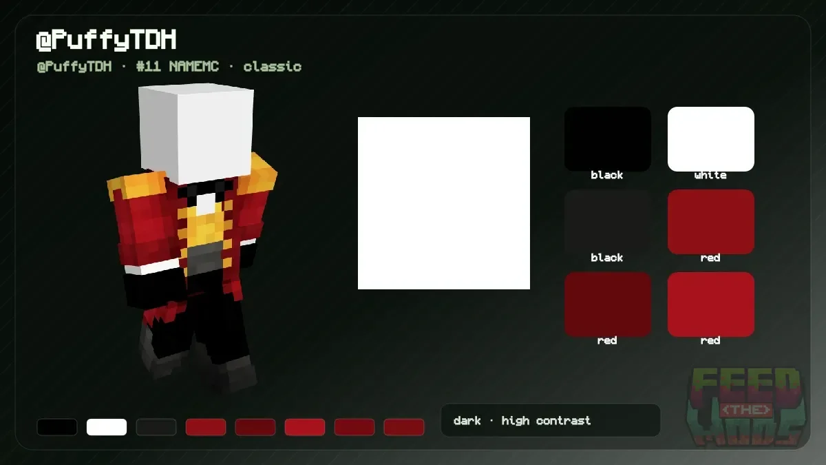 @PuffyTDH Minecraft skin (@PuffyTDH)