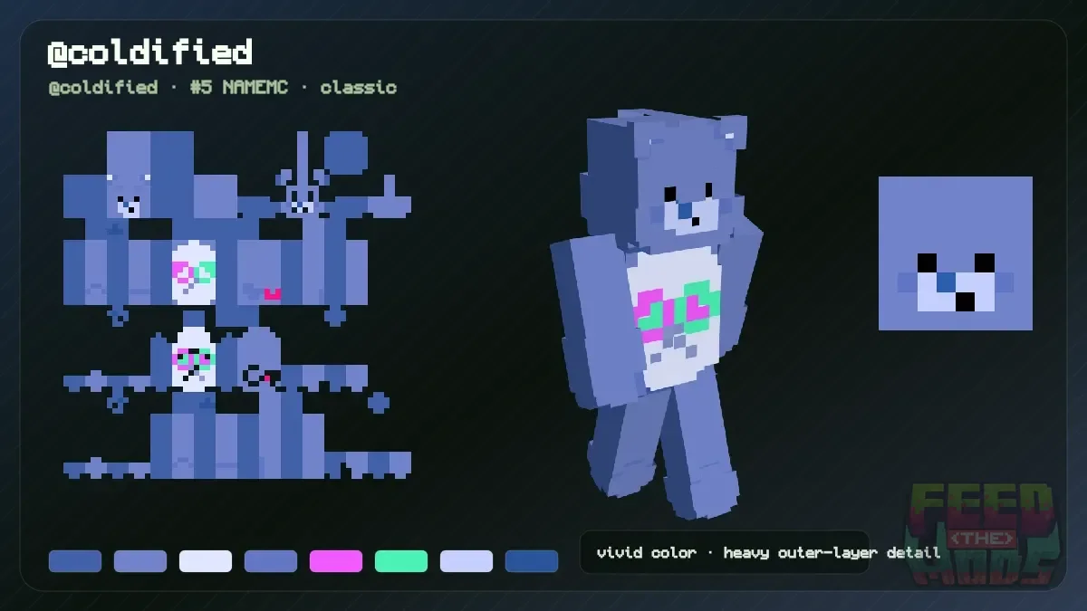 @coldified Minecraft skin (@coldified)