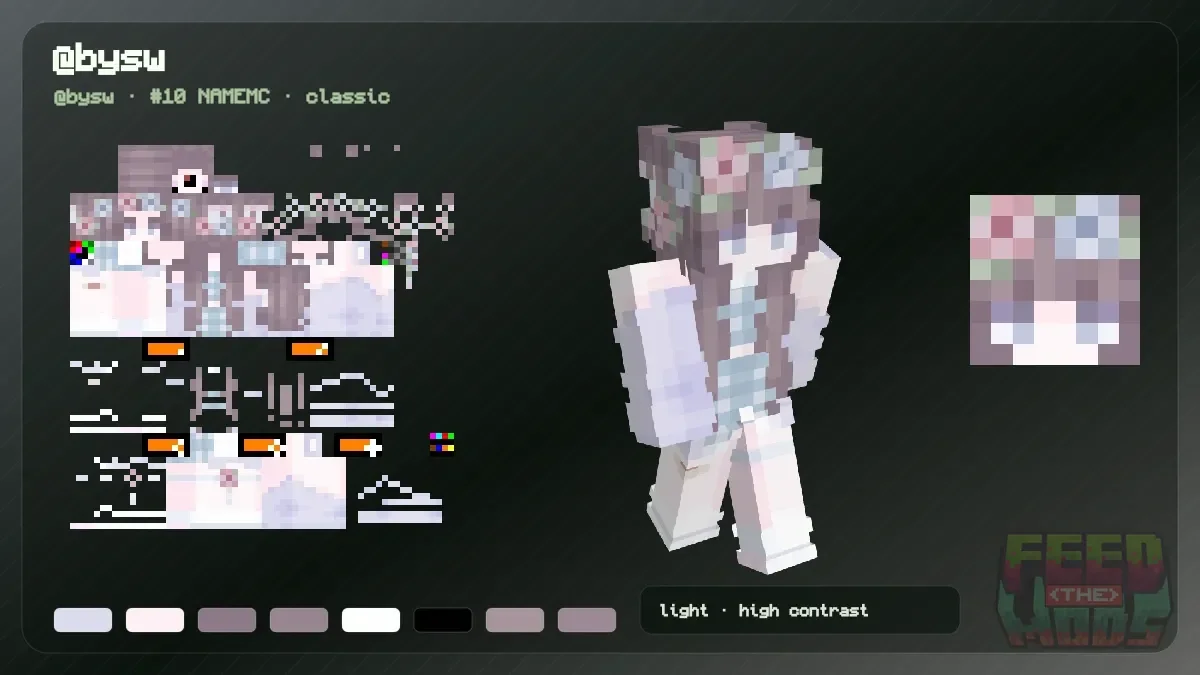 @bysw Minecraft skin (@bysw)
