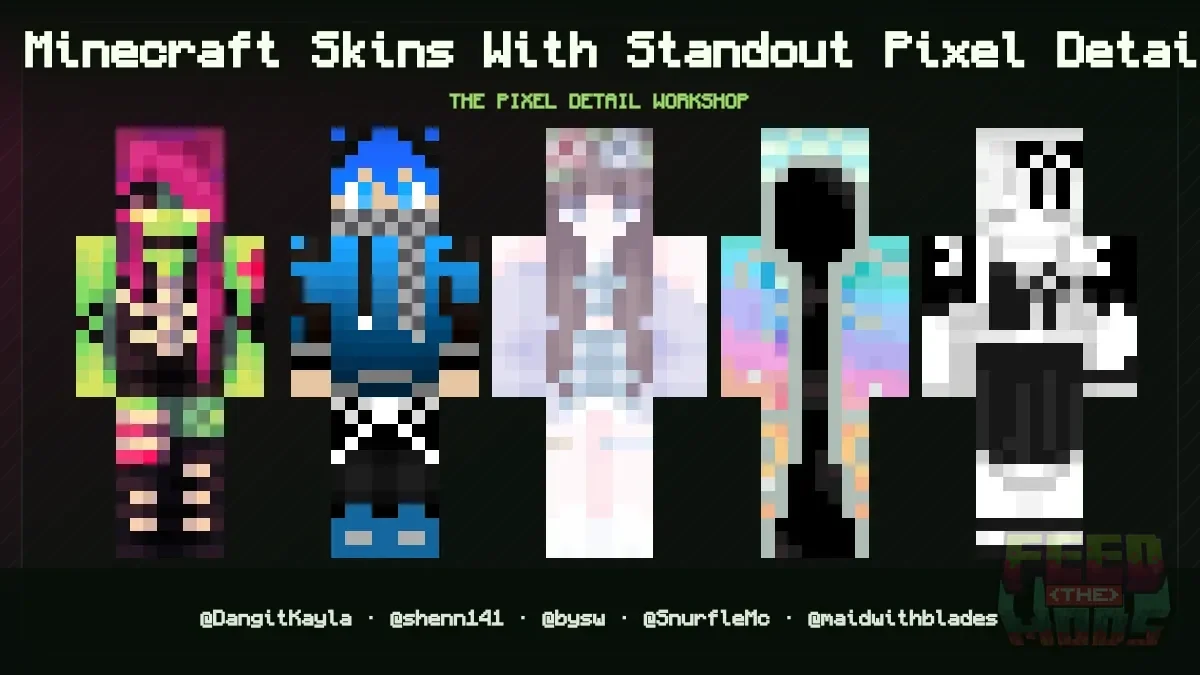 10 Minecraft Skins With Standout Pixel Details (October 2026)