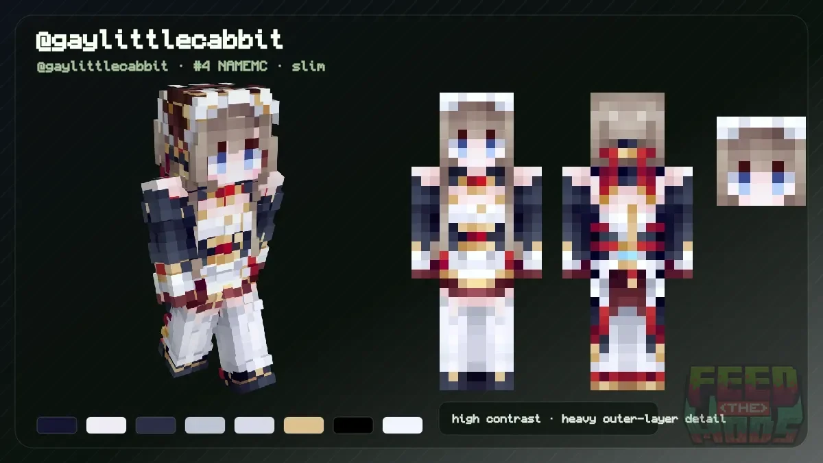 @gaylittlecabbit Minecraft skin (@gaylittlecabbit)
