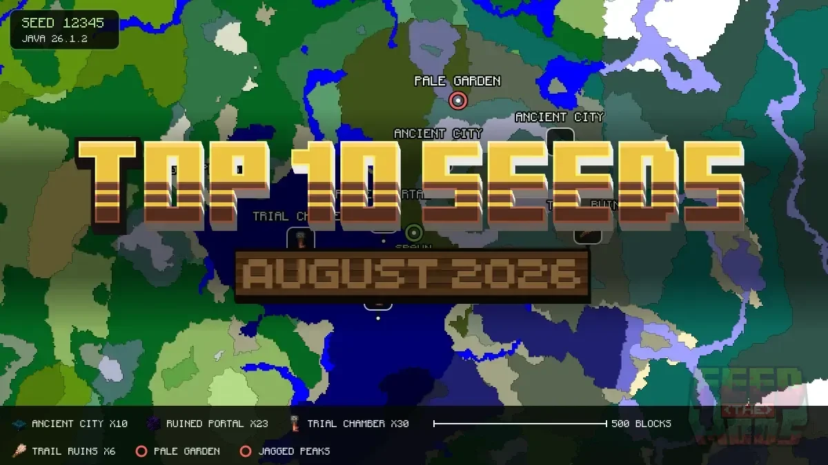 Top 10 Best Minecraft Seeds (August 2026)
