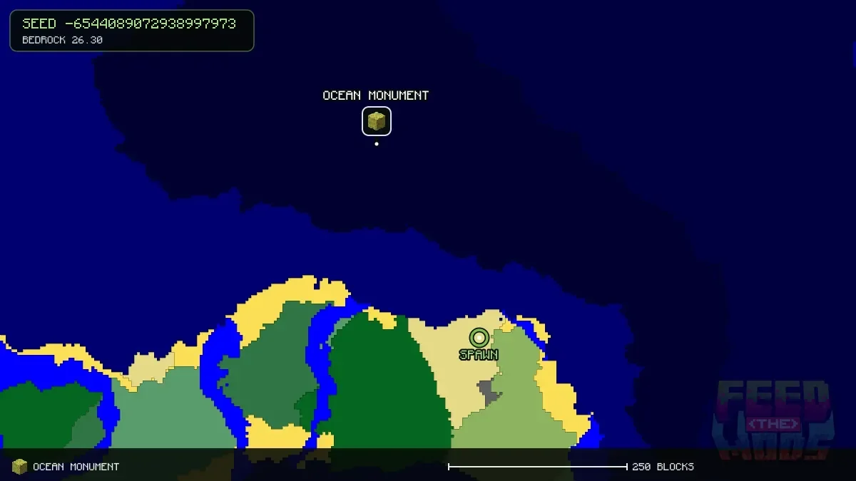 Ocean Monument at -248, 136