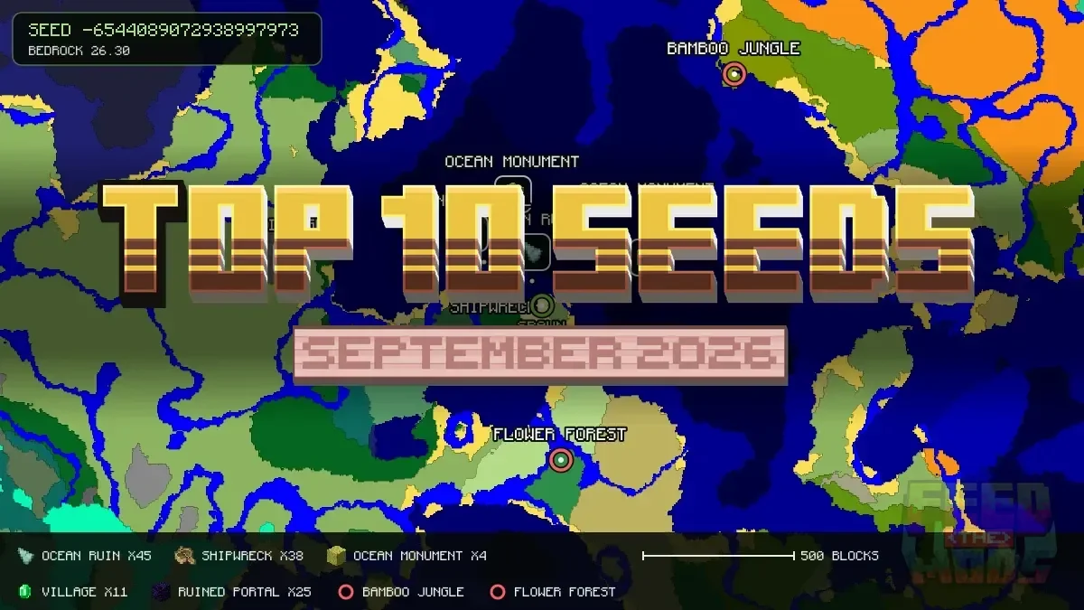 Top 10 Best Minecraft Seeds (September 2026)